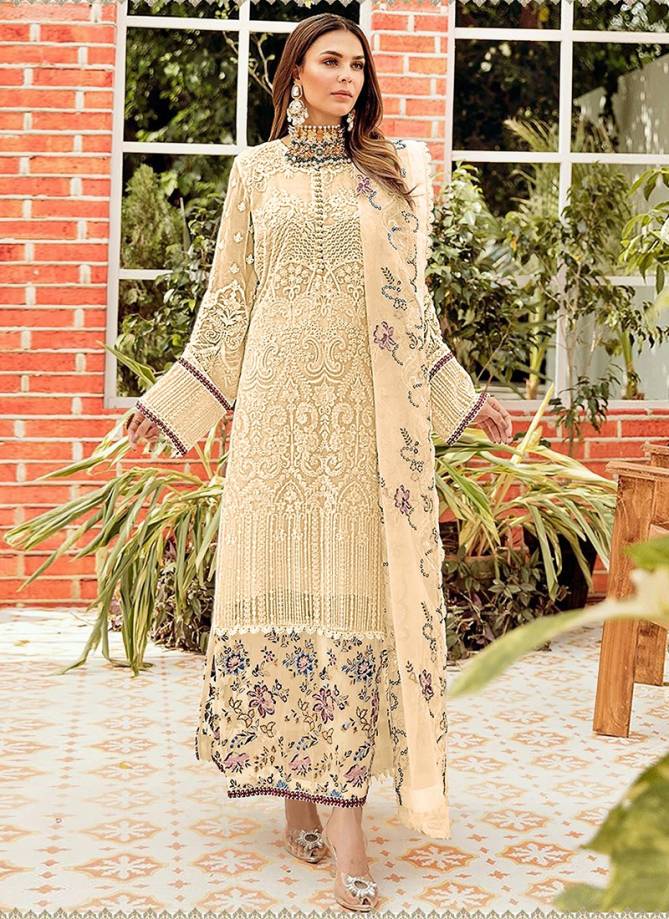 Pakistani 7110 Stylish Fancy Latest Designer Festive Wear Heavy Fox Georgette With Chain Stitch Sequence Embroidery Work Pakistani Salwar Suit Collection